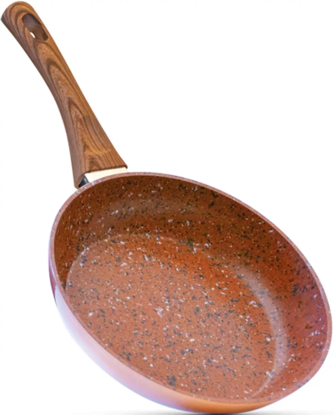 MediaShop Bratpfanne »Copper & Stone«, Aluminium, Ø 28 cm, Induktion günstig online kaufen