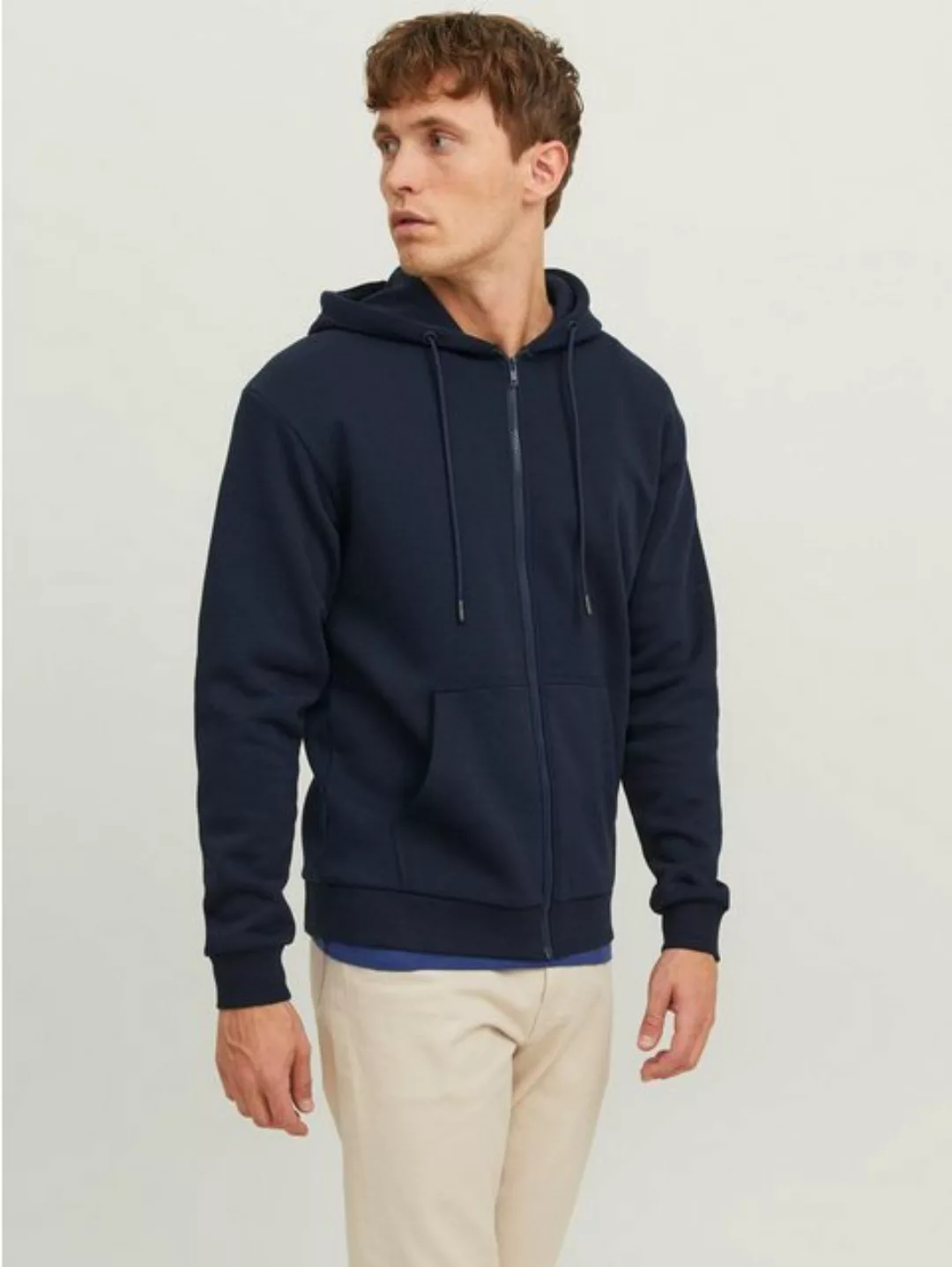 Jack & Jones Kapuzensweatjacke "JJEBRADLEY SWEAT ZIP HOOD NOOS", mit Kapuze günstig online kaufen