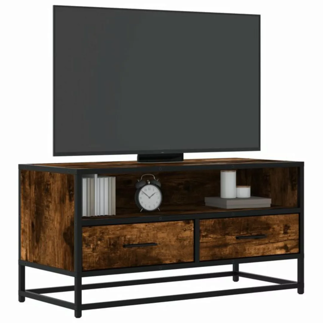 vidaXL Schrankmodule TV-Schrank Räuchereiche 80x34,5x40 cm Holzwerkstoff un günstig online kaufen