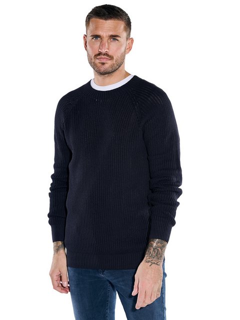 emilio adani Rundhalspullover Pullover uni günstig online kaufen