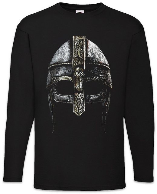 Urban Backwoods Langarmshirt Viking Helmet Langarm T-Shirt Runen Walhalla L günstig online kaufen