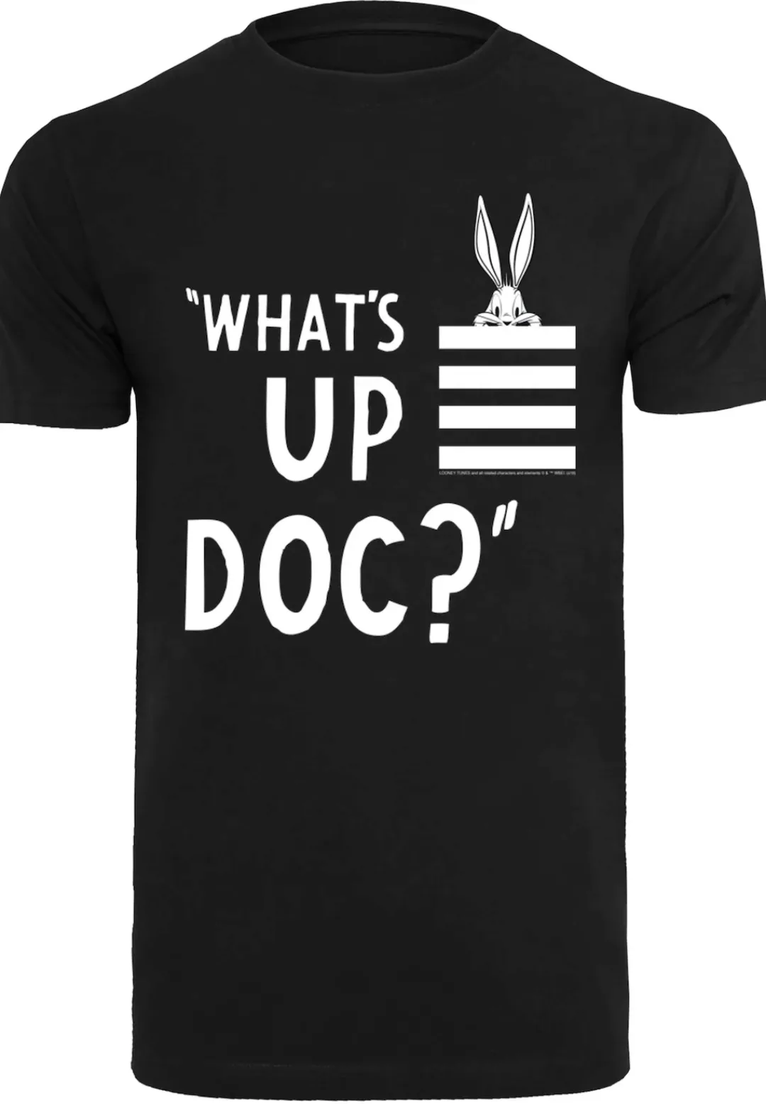 F4NT4STIC T-Shirt "F4NT4STIC T-Shirt Looney Tunes Bugs Bunny Whats Up Doc S günstig online kaufen