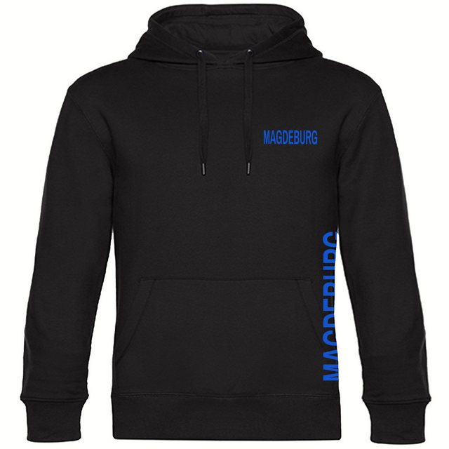 multifanshop Kapuzensweatshirt Magdeburg - Brust & Seite - Hoodie günstig online kaufen