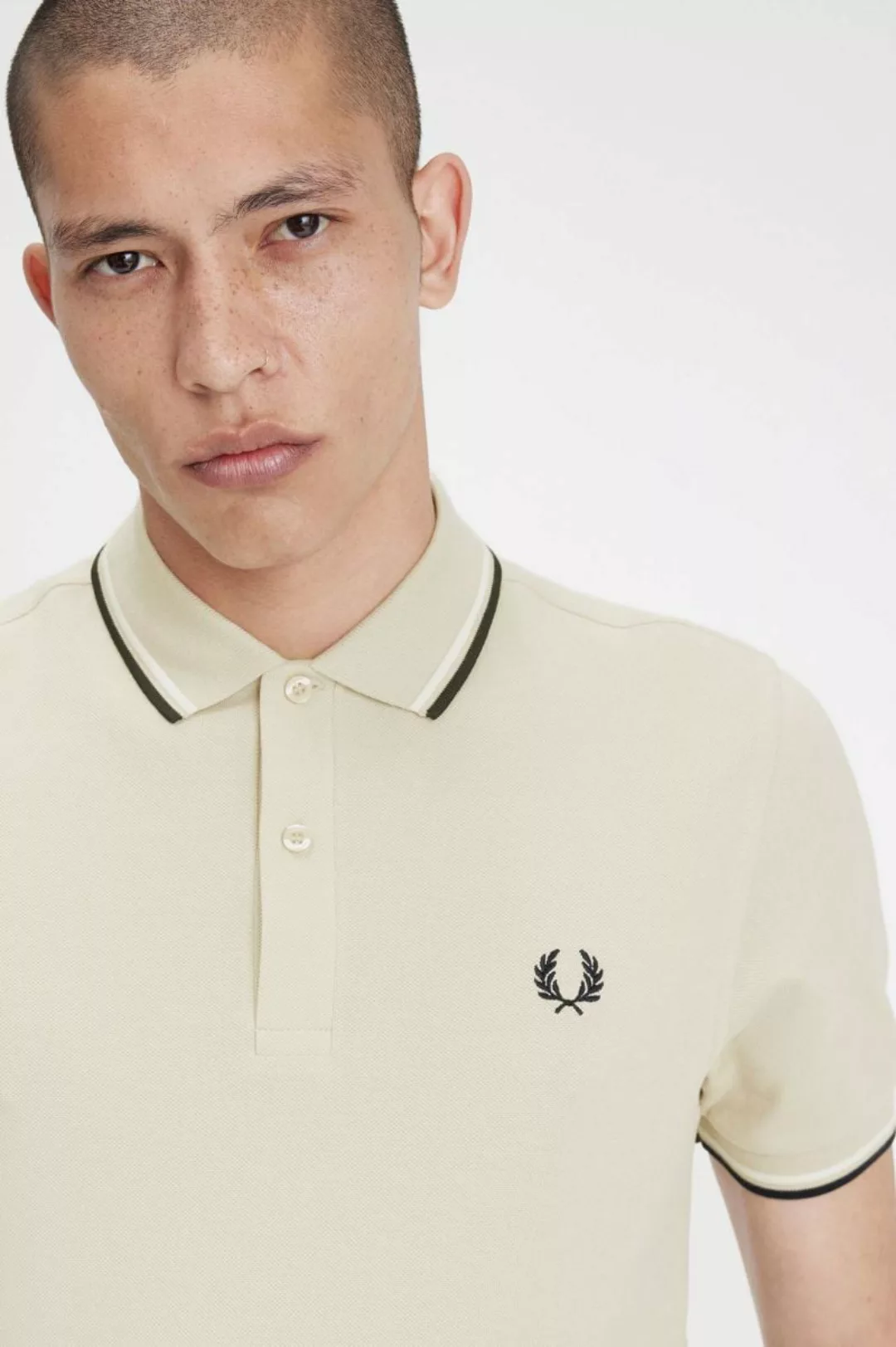 Fred Perry Poloshirt M3600 Mid Blau U91 - Größe S günstig online kaufen