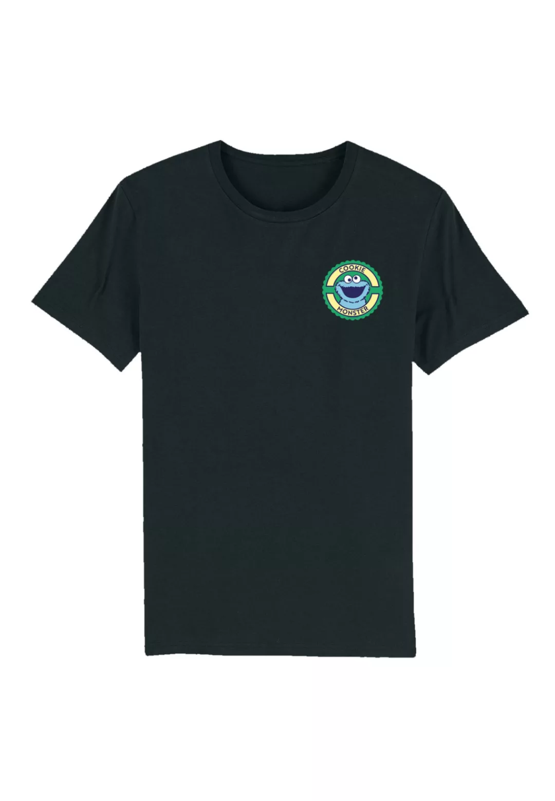 F4NT4STIC T-Shirt "Sesamstraße Cookie Monster Sticker", Premium Qualität günstig online kaufen