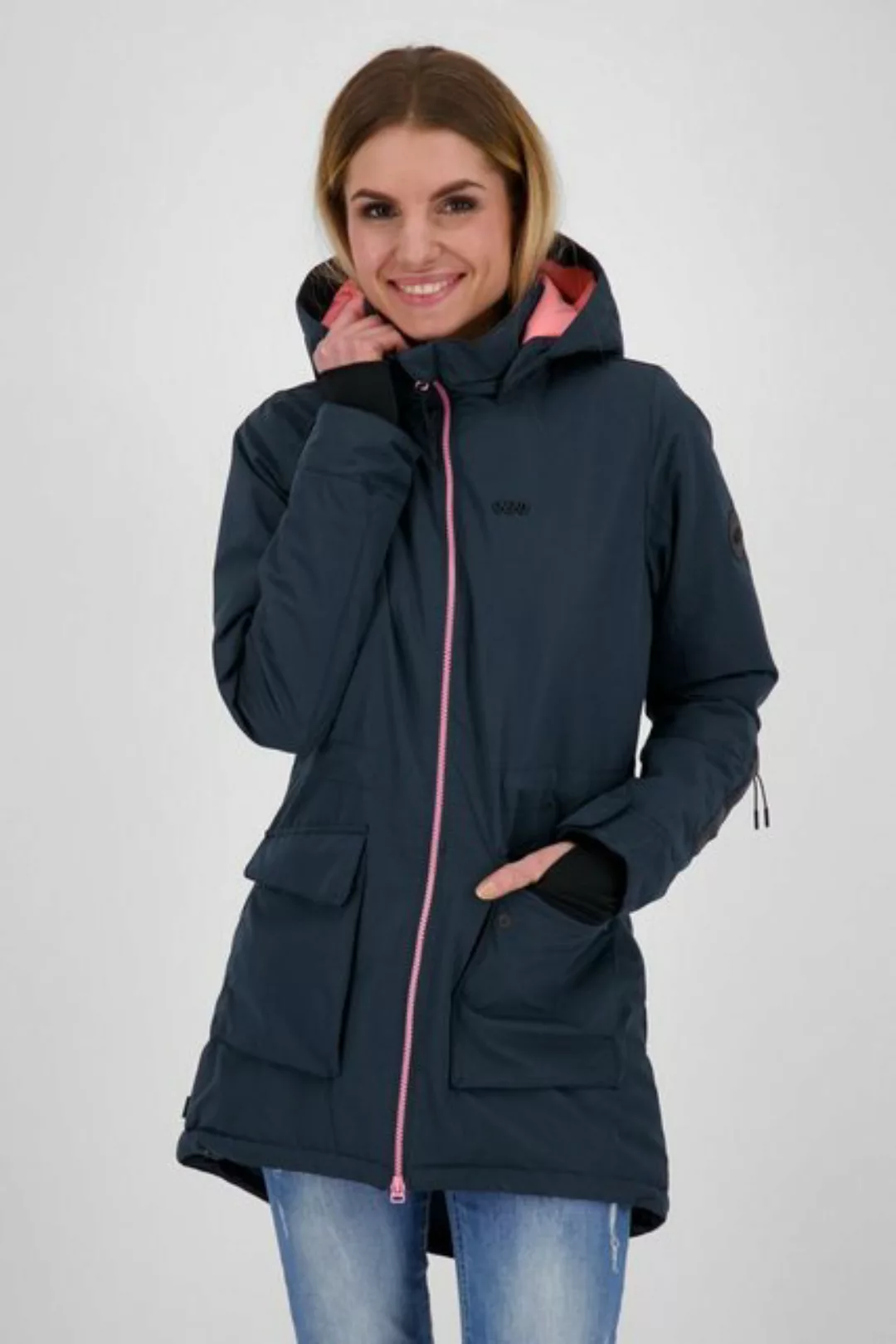 CNSRD Funktionsparka CHARLOTTE COAT NAV CS WOMEN mit hochschließendem Krage günstig online kaufen