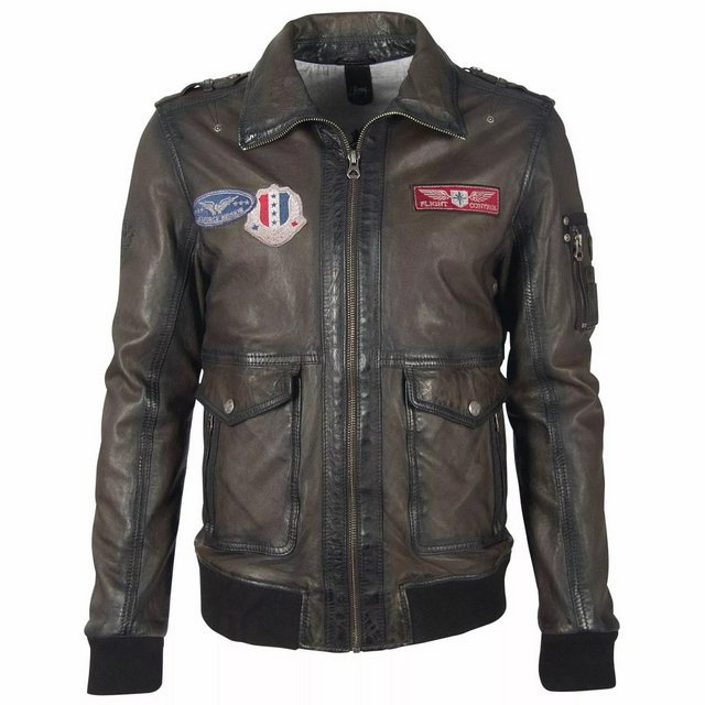 Gipsy Lederjacke Regular Fit Lederblouson aus Schafsleder Modell 'Cruise' günstig online kaufen