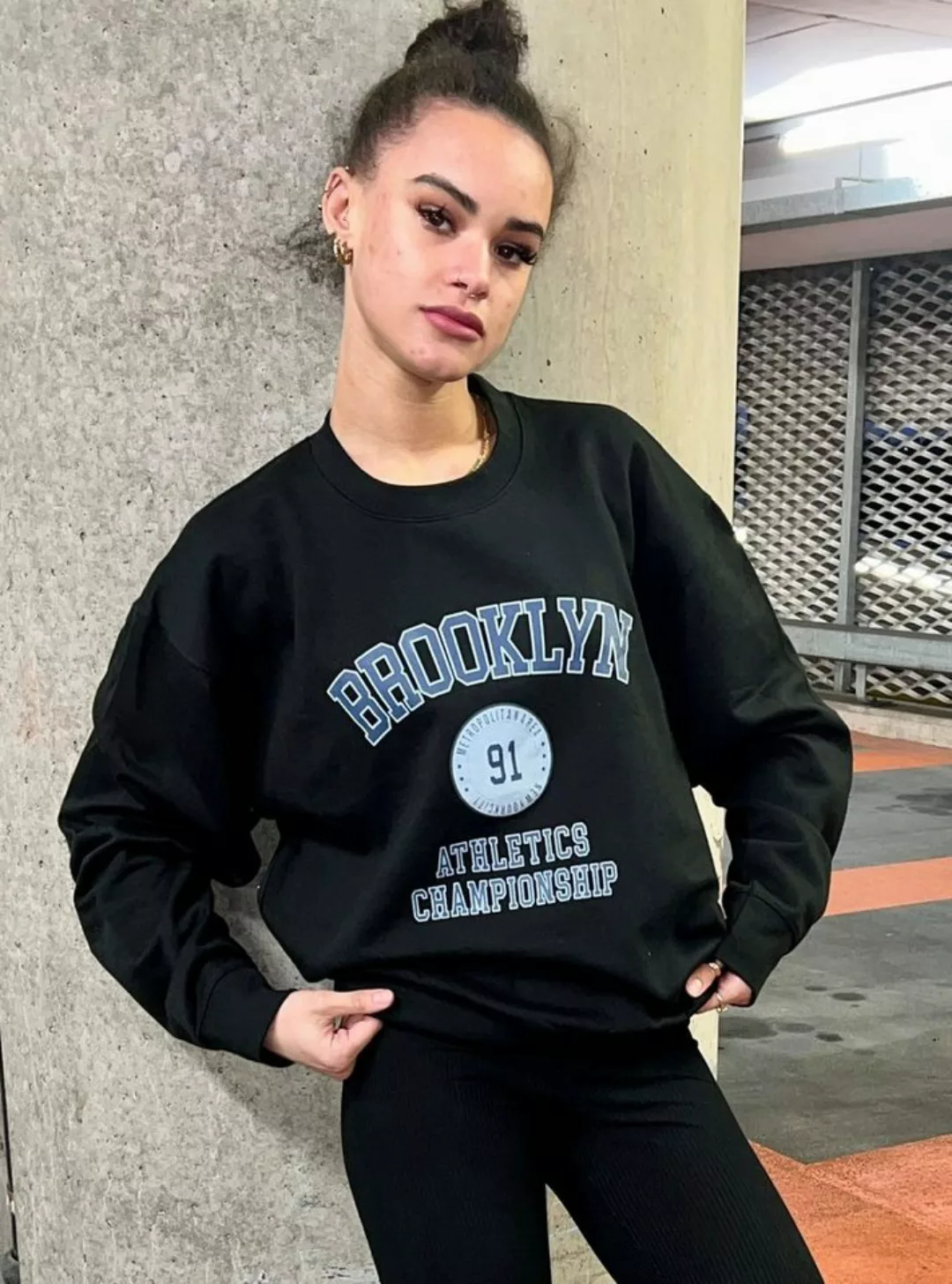 Worldclassca Longsweatshirt Worldclassca Oversized Sweatshirt Sweater Shirt günstig online kaufen