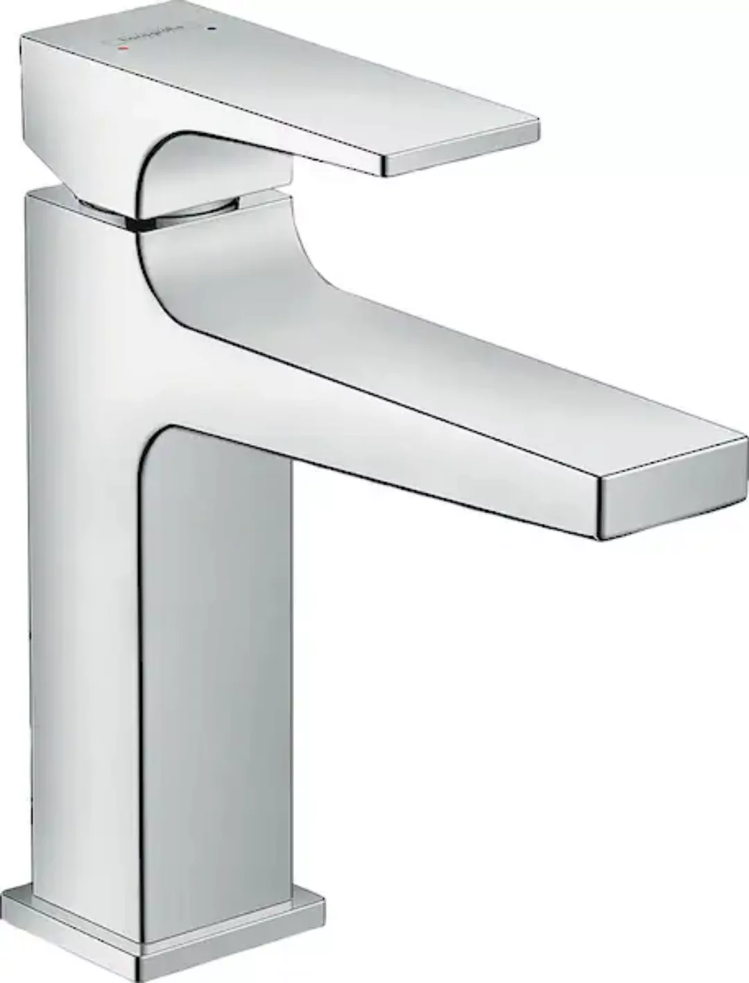 hansgrohe Waschtischarmatur »Metropol«, 11cm, mit Hebelgriff und Push-Open günstig online kaufen