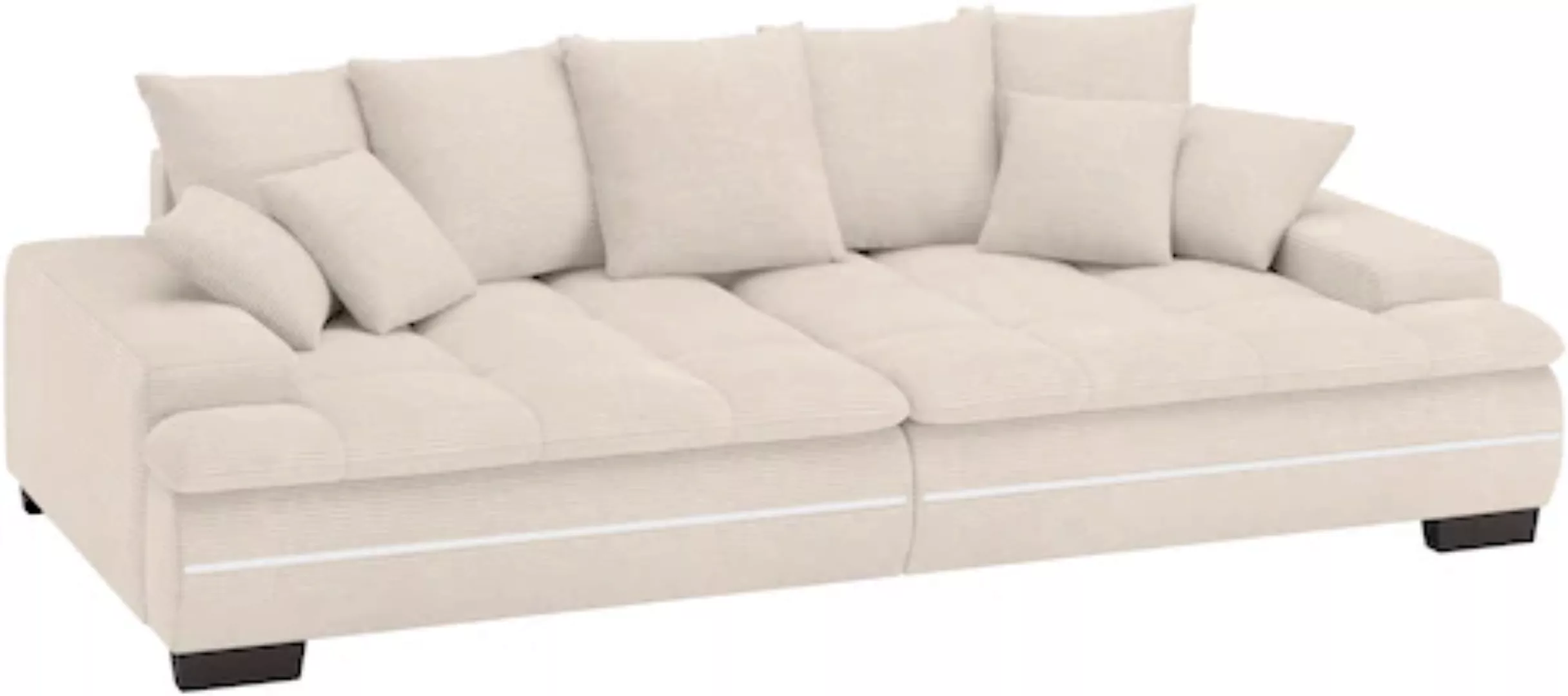 Mr. Couch Big-Sofa "Haiti II RGB-LED", RGB-LED Beleuchtung, mit Handwerklic günstig online kaufen