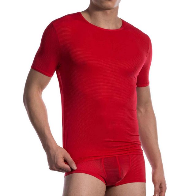 Olaf Benz Rundhalsshirt Olaf Benz RED1201 T-Shirt rot L günstig online kaufen