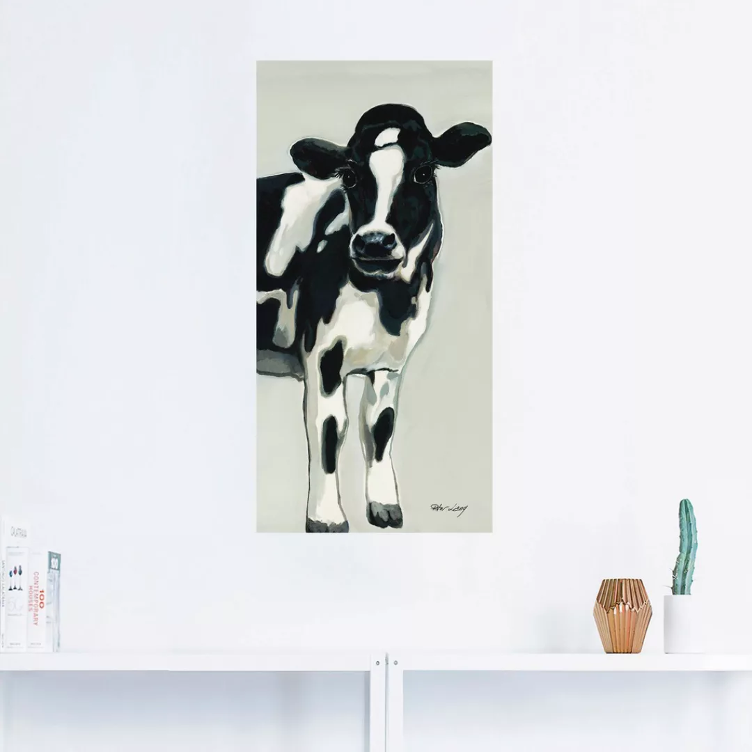 Artland Wandbild "Kuh", Haustiere, (1 St.), als Alubild, Outdoorbild, Leinw günstig online kaufen