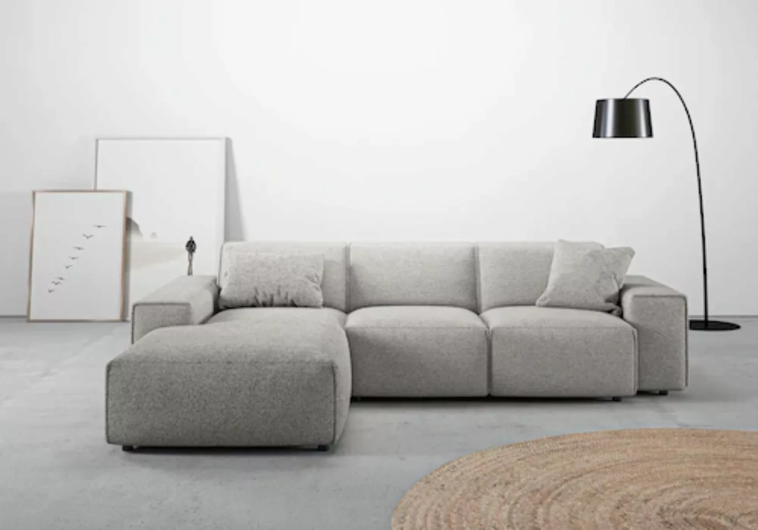andas Ecksofa »Glimminge L-Form auch in Breitcord, Feincord + Easy care-Bez günstig online kaufen