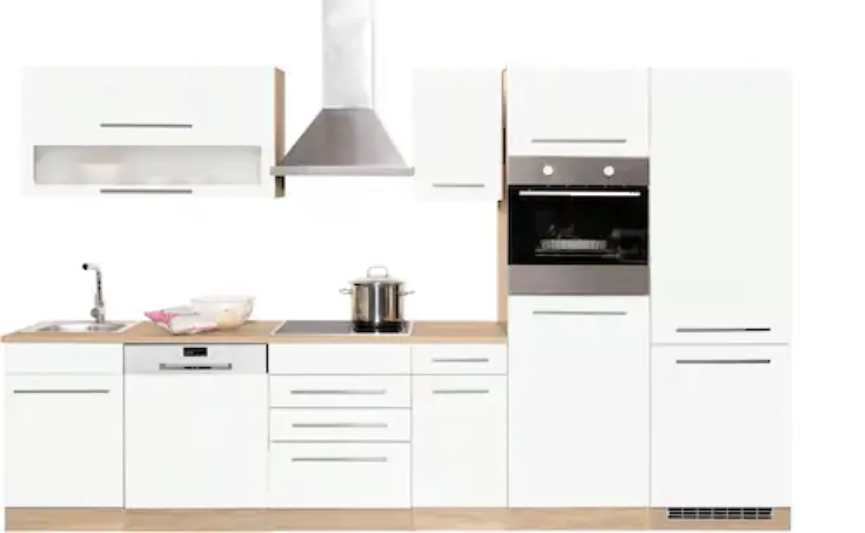 HELD MÖBEL Küchenzeile »Eton«, ohne E-Geräte, Breite 330 cm günstig online kaufen