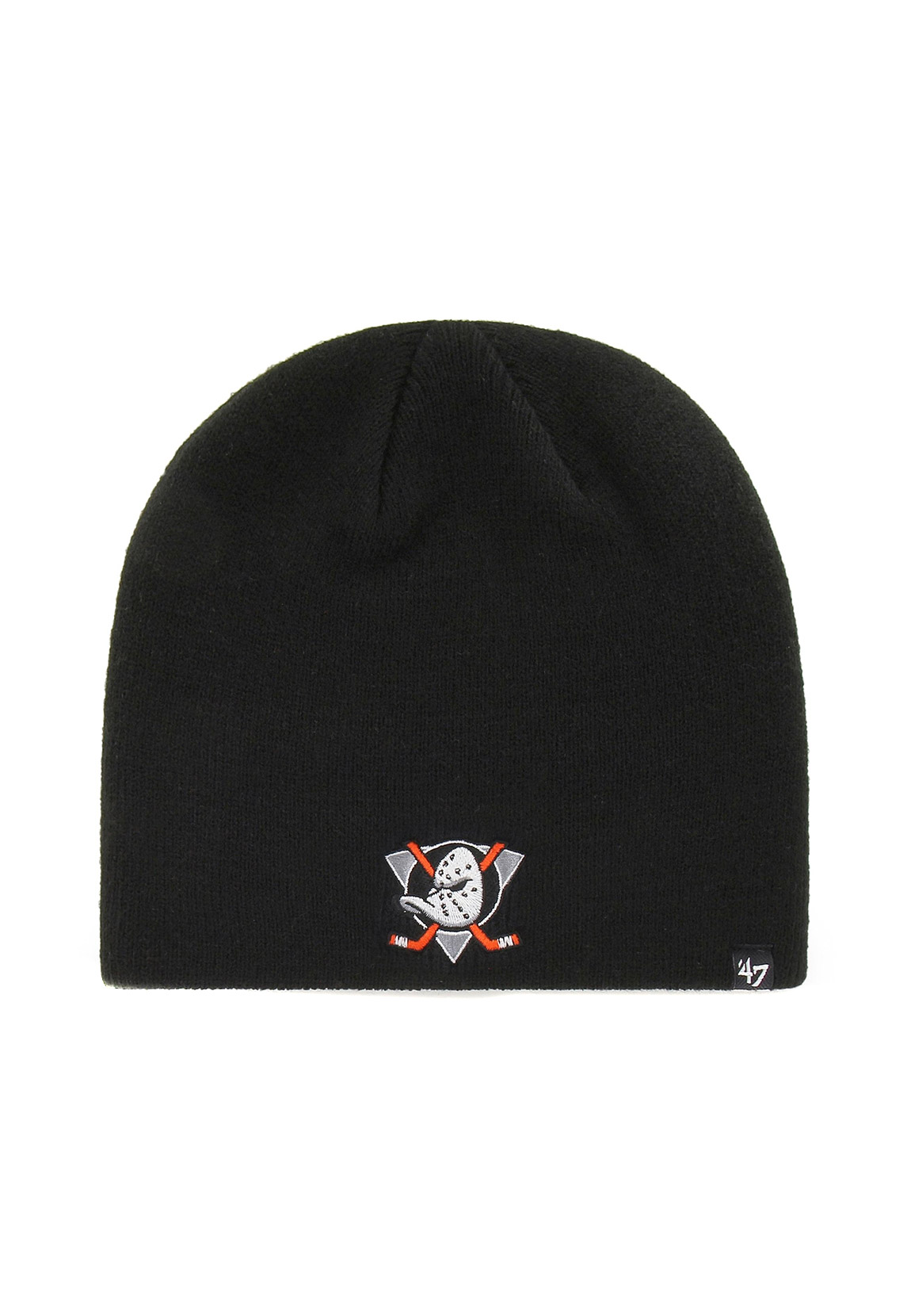 47 Brand Beanie ANAHEIM DUCKS H-BIN25ACE-BKC Schwarz günstig online kaufen