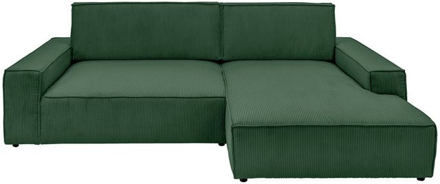 Home affaire Ecksofa Sherwood XXL, Big-Sofa in Cord oder Leinenoptik, Couch günstig online kaufen