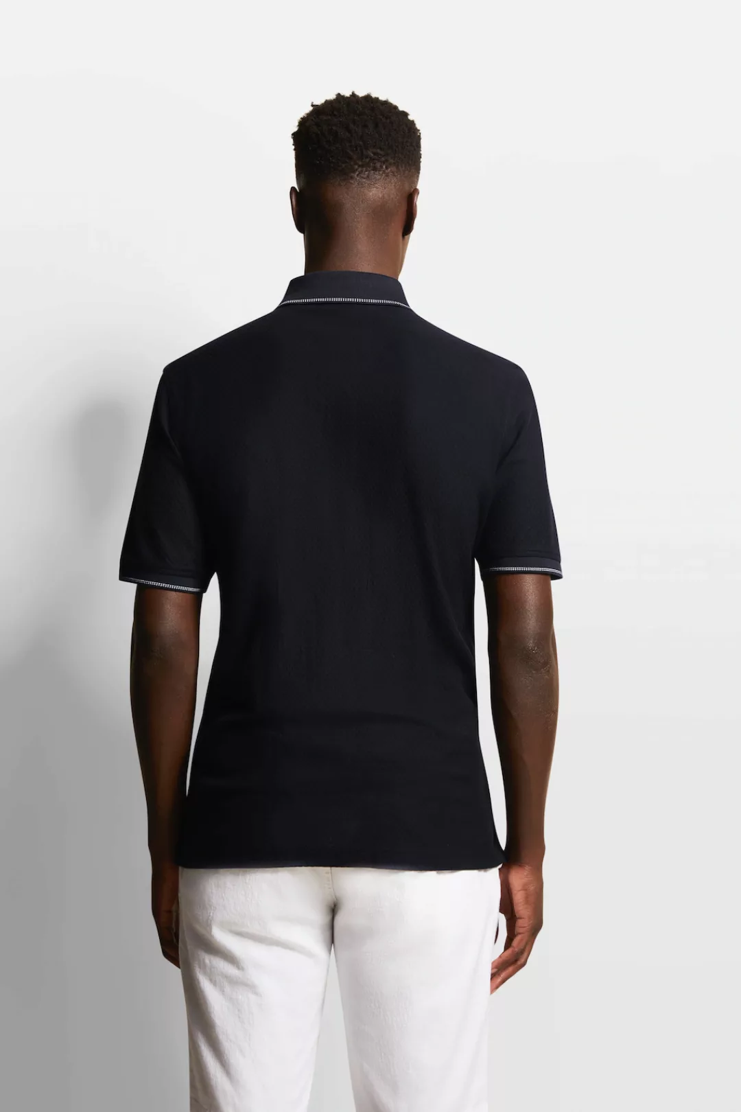 bugatti Poloshirt, in dezenter Streifenoptik günstig online kaufen