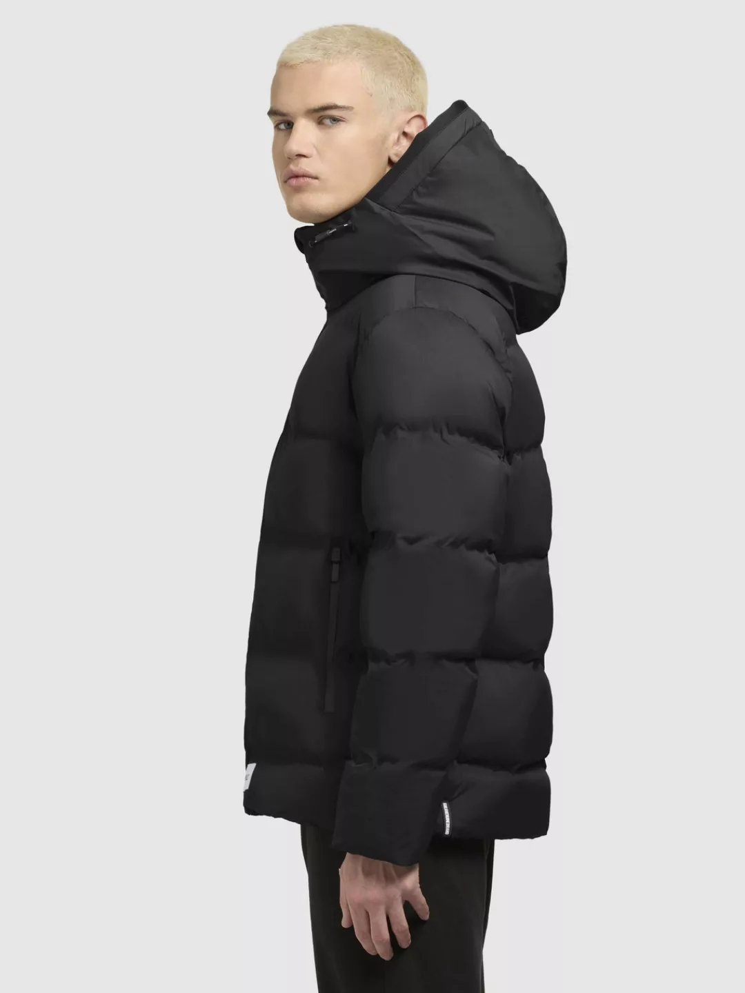 khujo Steppjacke "Silas2", mit Kapuze, Warme Herren Winterjacke mit großer günstig online kaufen