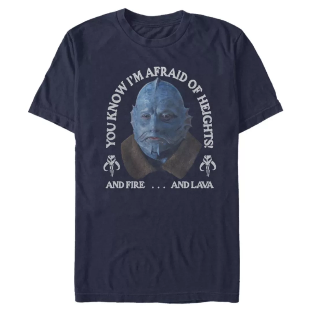 Star Wars - The Mandalorian - Mythrol Fire Lava Heights - Männer T-Shirt günstig online kaufen