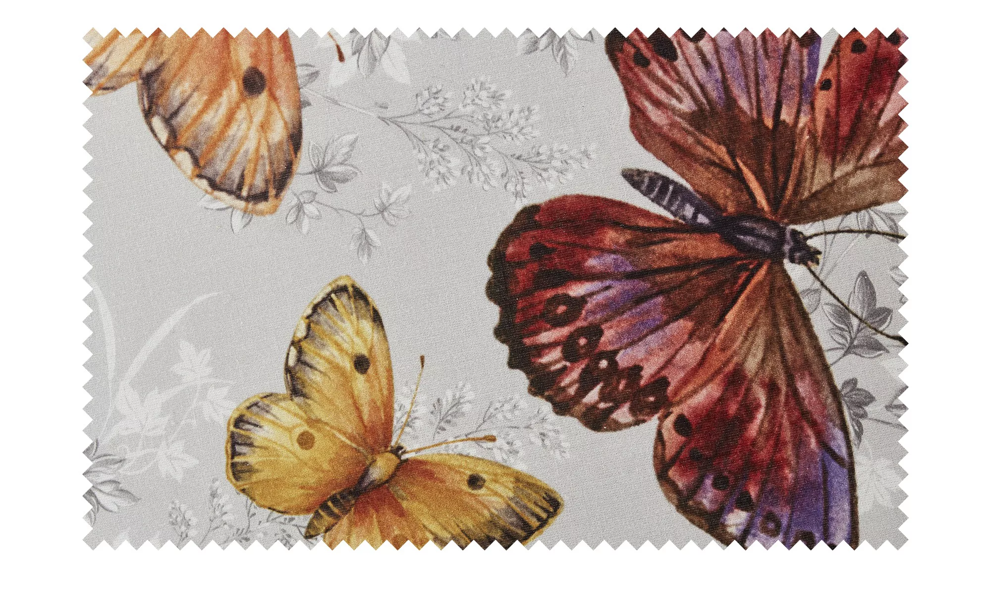 Schwienhorst Auflage   Butterfly ¦ mehrfarbig ¦ Maße (cm): B: 50 H: 9 Garte günstig online kaufen