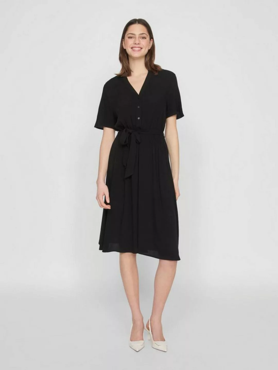 Vila Hemdblusenkleid VIMOASHLY S/S MIDI DRESS - NOOS günstig online kaufen