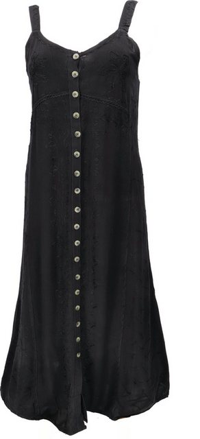 Guru-Shop Midikleid Besticktes Boho Sommerkleid, indisches Hippie.. alterna günstig online kaufen