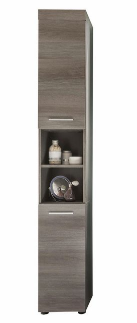 trendteam Hochschrank Runner (Badschrank in Sardegna Rauchsilber, 30 x 190 günstig online kaufen