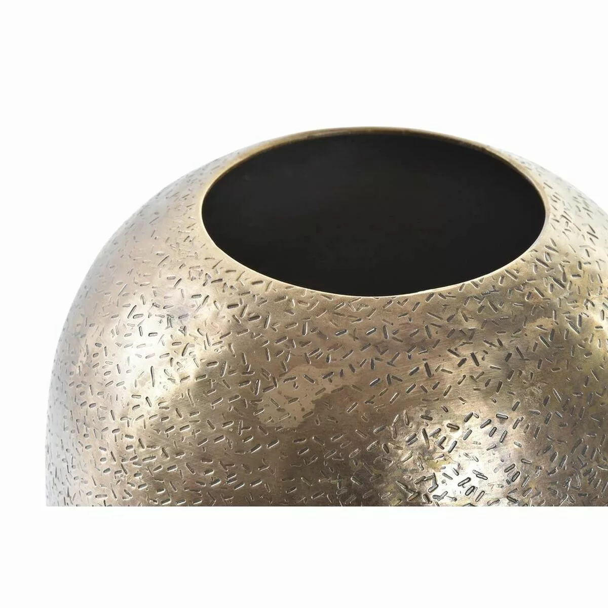 Vase Dkd Home Decor Golden Silberfarben Aluminium (2 Stück) (16 X 16 X 29 C günstig online kaufen