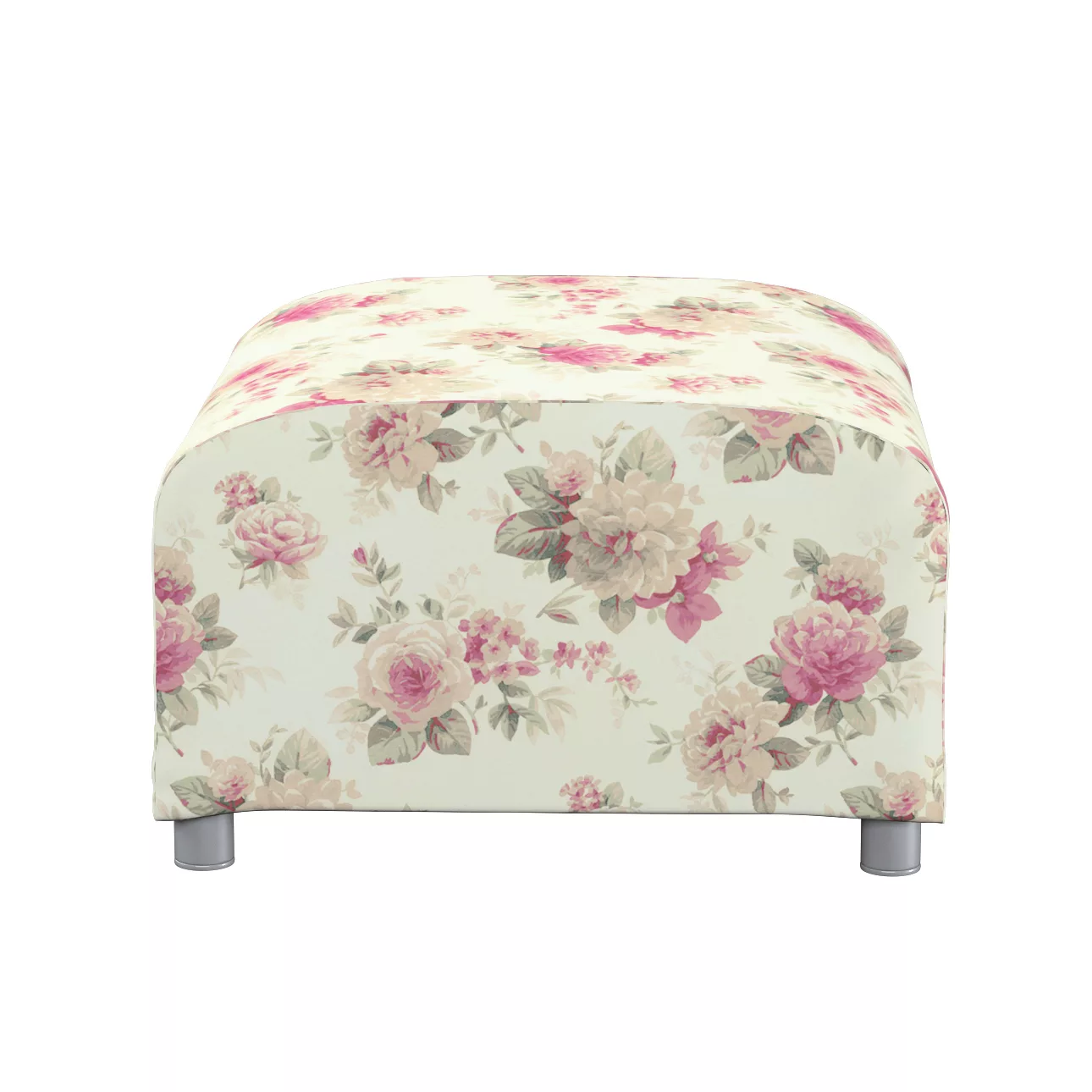 Bezug für Klippan Hocker, beige- rosa, Husse, Klippan Hocker, Londres (141- günstig online kaufen