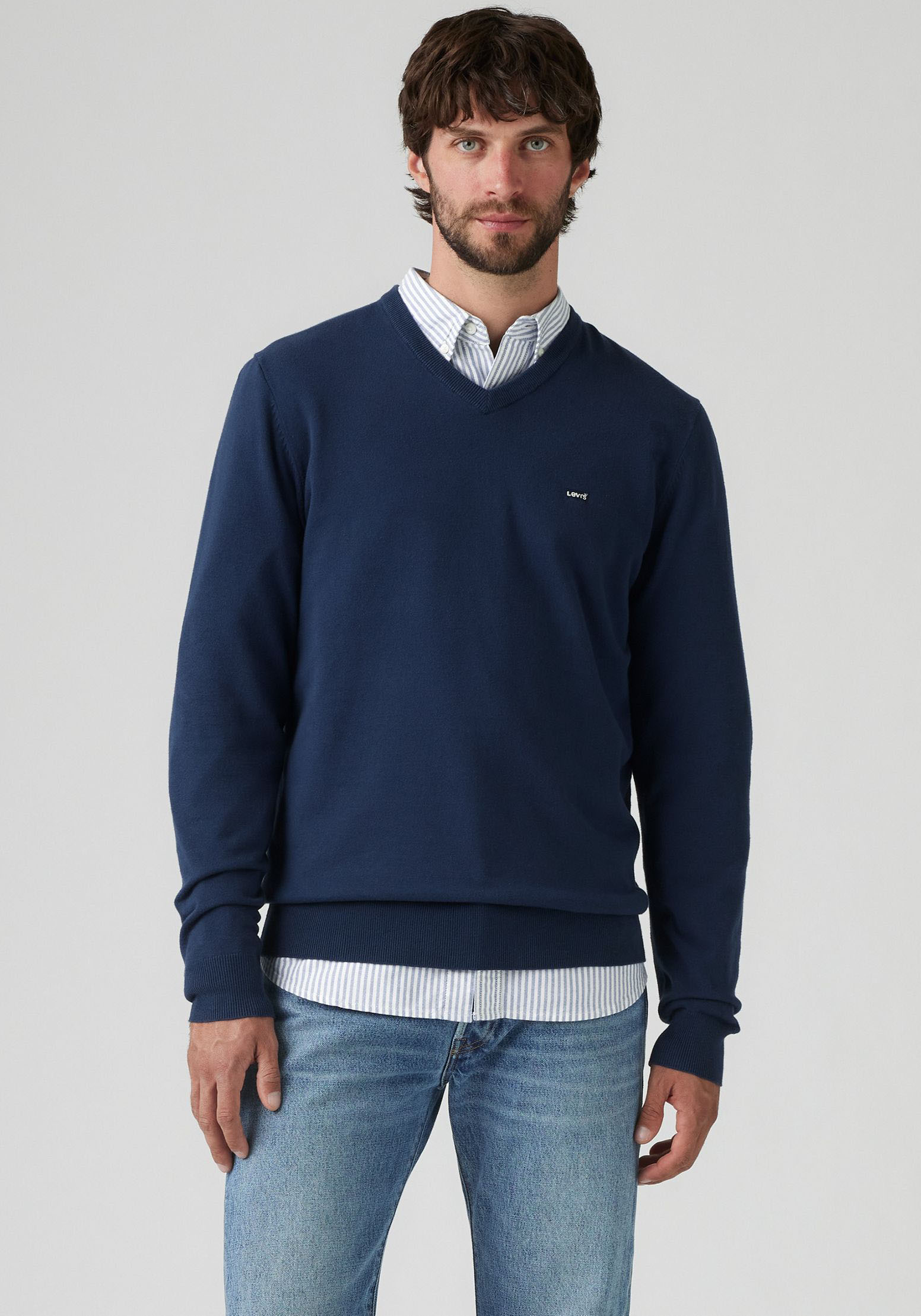 Levis Strickpullover, mit V-Ausschnitt günstig online kaufen