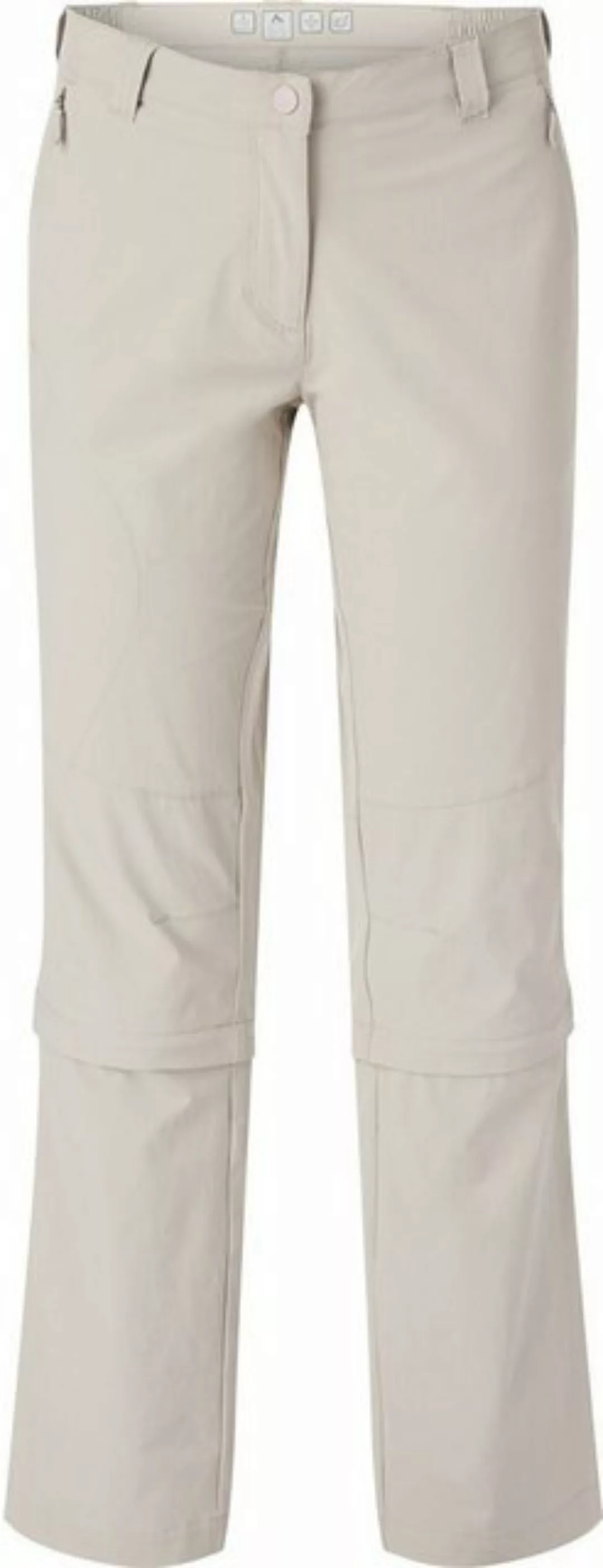 McKINLEY Zip-off-Hose Da.-Abzipphose Mandorak II W SHT GREY günstig online kaufen