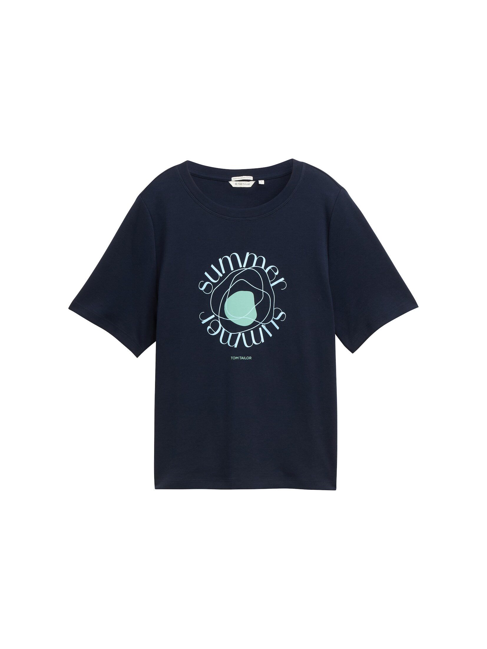 TOM TAILOR T-Shirt T-Shirt aus Baumwolle günstig online kaufen