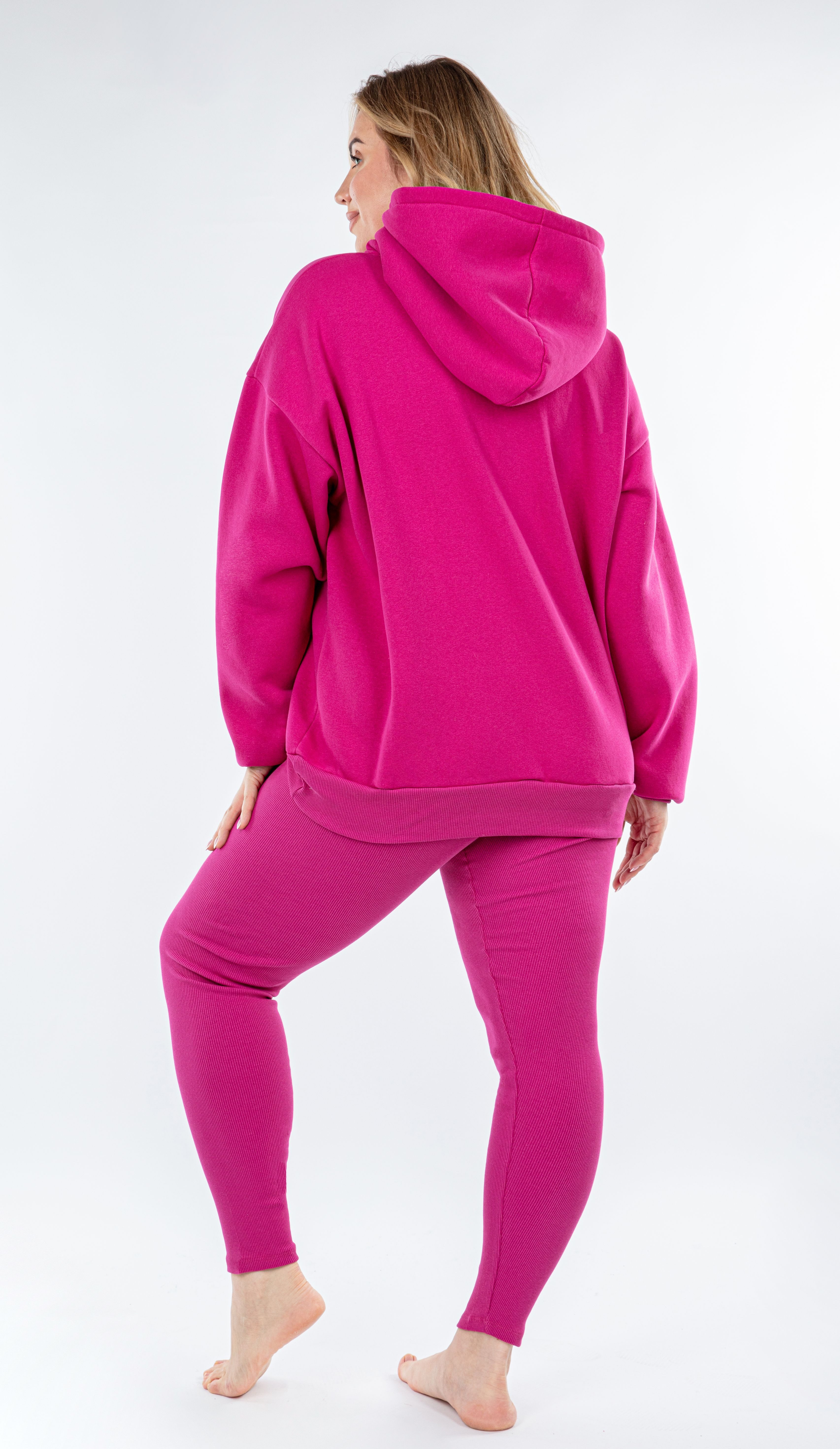 DKaren Freizeitanzug Hausanzug Jogginganzug Leggings Gerippt günstig online kaufen