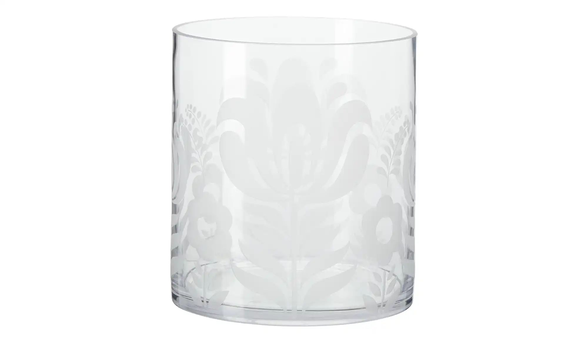 HOME STORY Vase ¦ transparent/klar ¦ Glas  ¦ Maße (cm): H: 22  Ø: 19 Access günstig online kaufen