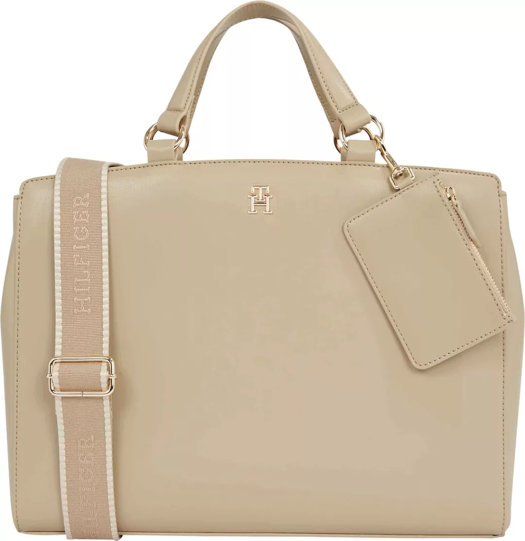 Tommy Hilfiger Henkeltasche "Women TH MONOTYPE SATCHEL Satchel", Damen Tasc günstig online kaufen