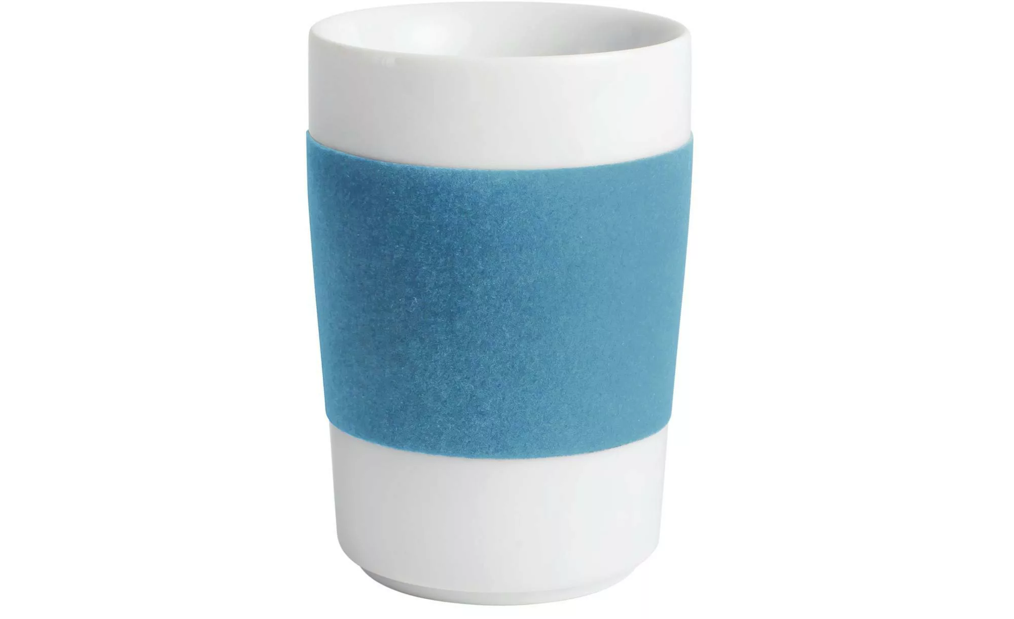 Kahla Becher  touch! ¦ blau ¦ Porzellan ¦ Maße (cm): B: 7,7 H: 11,3 Geschir günstig online kaufen