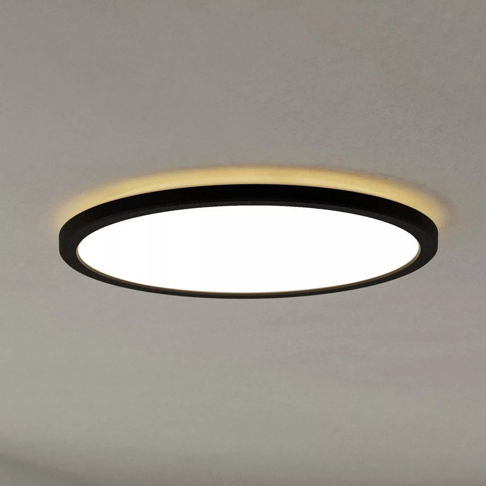 EGLO connect LED-Deckenlampe Rovito-Z, schwarz, Ø 39 cm günstig online kaufen