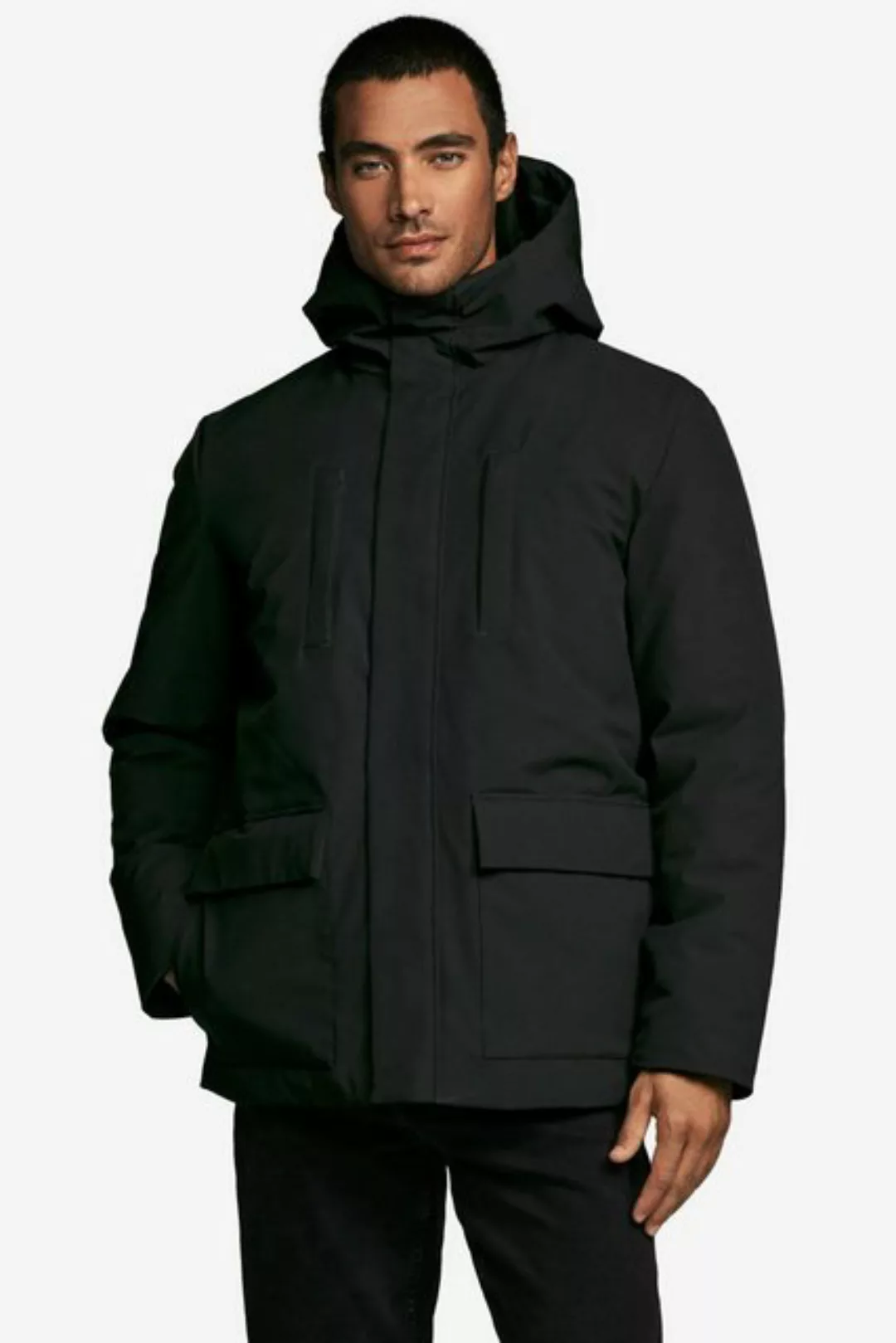 Next Anorak Wasserabweisender Parka Teddyfellfutter 4 Taschen (1-St) günstig online kaufen