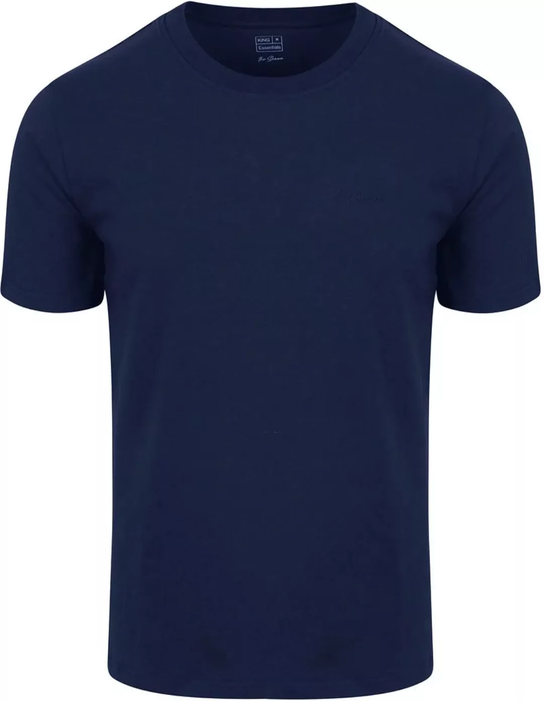 King Essentials The Shawn T-Shirt Navy - Größe L günstig online kaufen