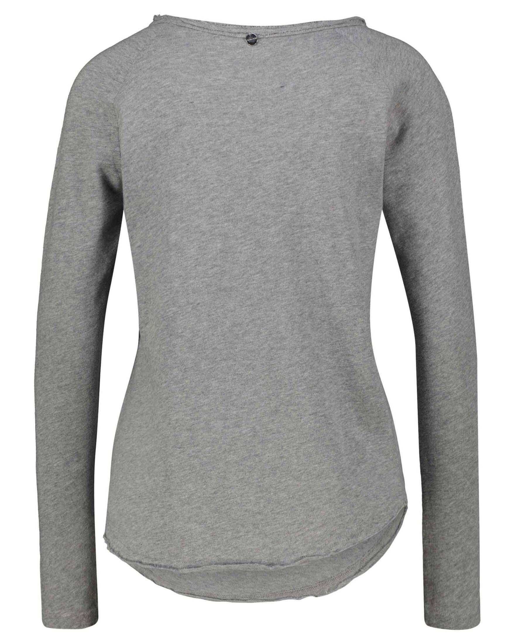 RICHROYAL Langarmshirt "2409 O HJ LS", mit offener Ausschnittkante und Saum günstig online kaufen