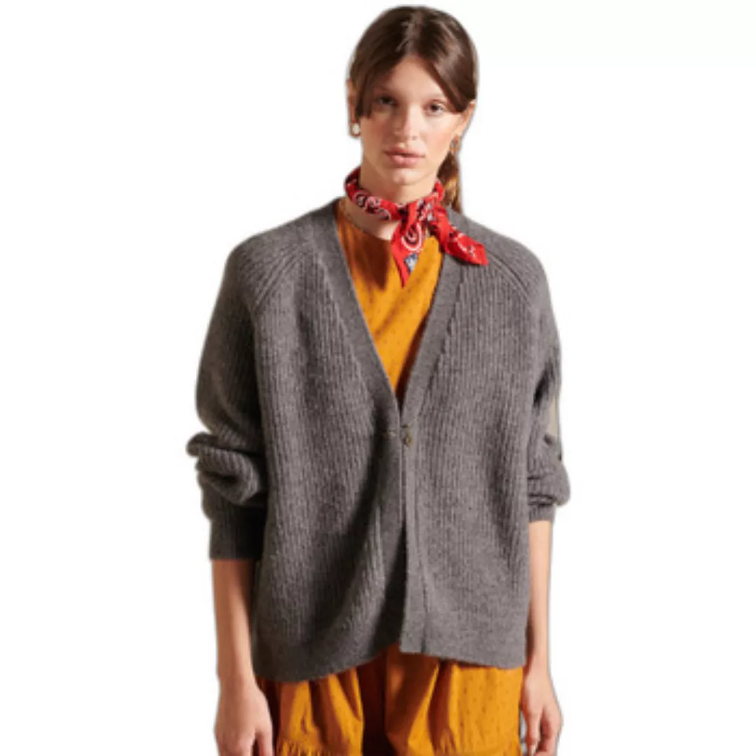 Superdry  Strickjacken Cardigan en alpaga mélangé femme günstig online kaufen