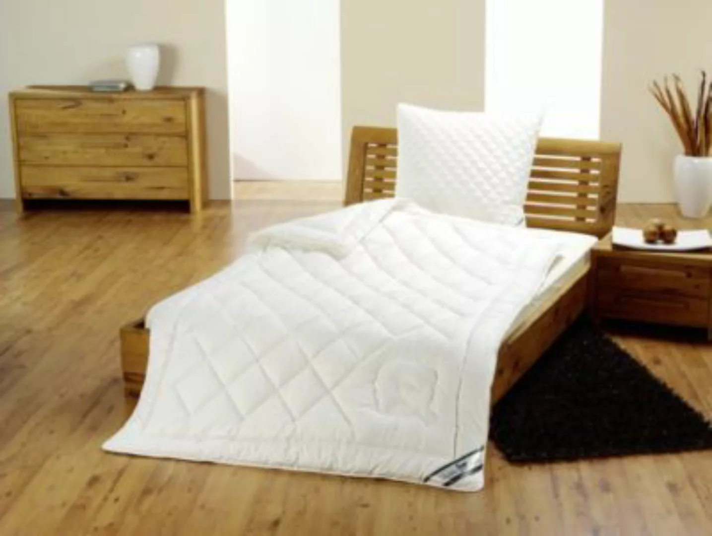 f.a.n. Schlafkomfort Baumwollbettdecke »kbA Baumwolle«, normal, Füllung 100 günstig online kaufen