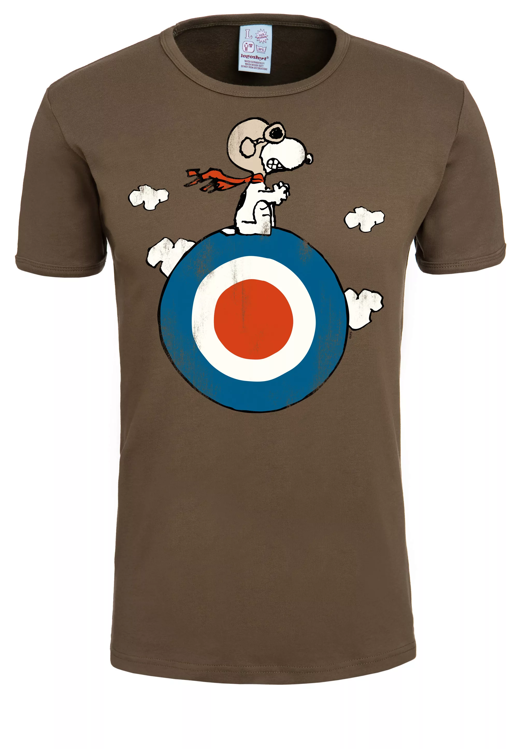 LOGOSHIRT T-Shirt "Peanuts - Snoopy Pilot", mit lizenziertem Print günstig online kaufen