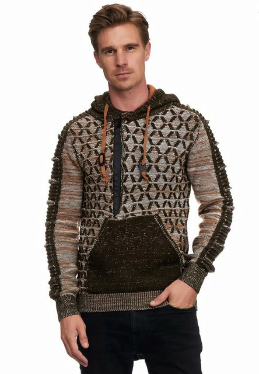 Rusty Neal Kapuzensweatshirt, in ausgefallenem Design günstig online kaufen