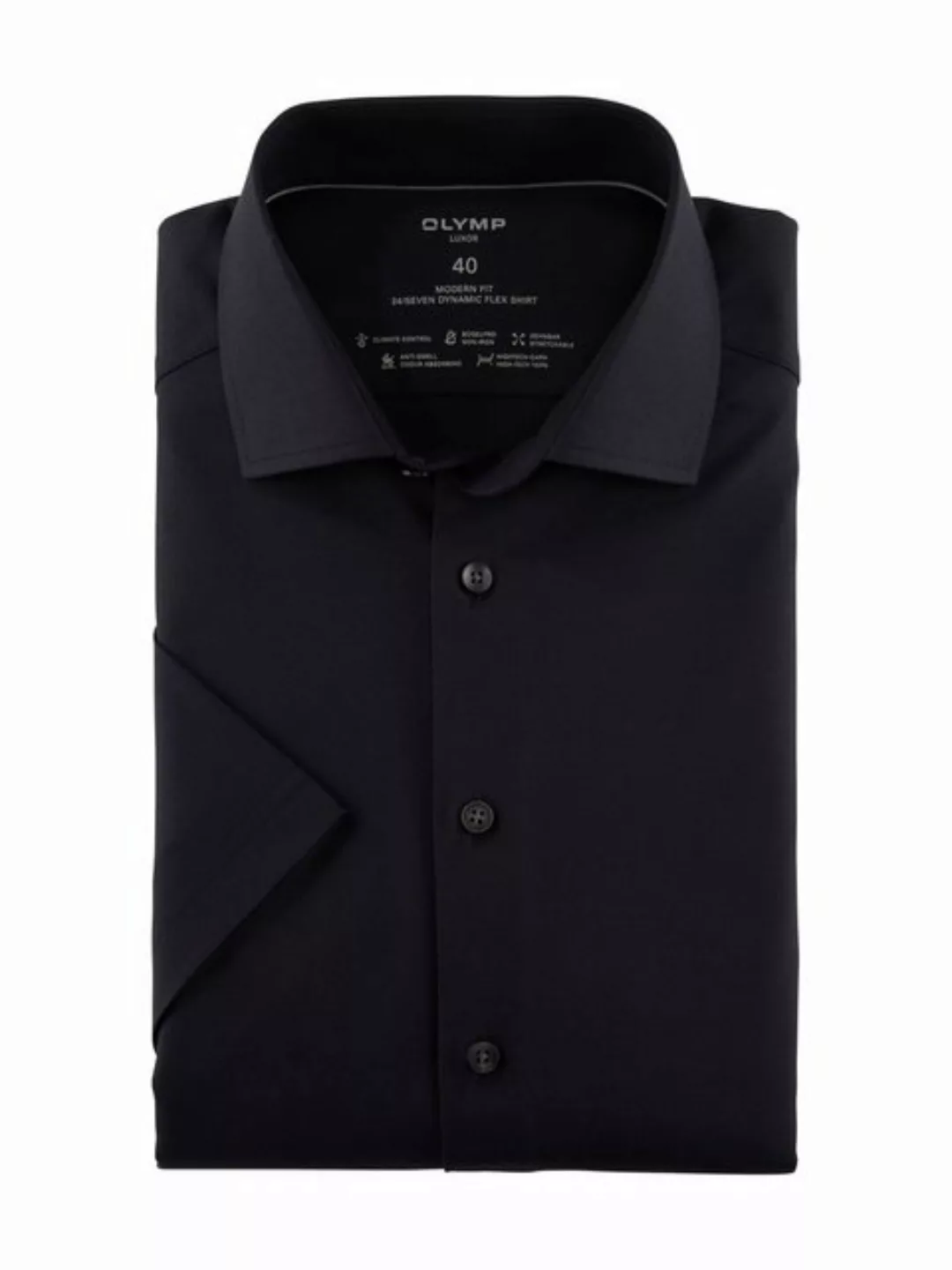 OLYMP Kurzarmhemd - kurzarm Hemd - Businesshemd - Luxor 24/Seven - modern f günstig online kaufen