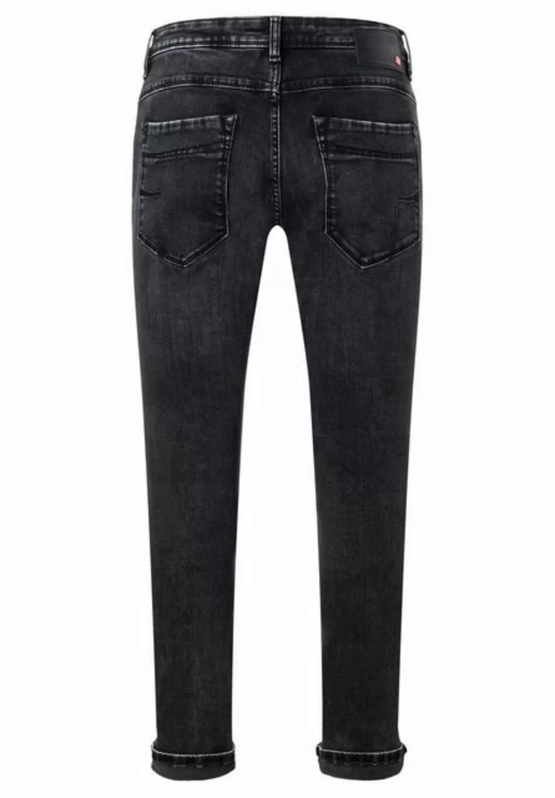 TIMEZONE Herren Jeans SLIM SCOTTTZ - Slim Fit - Schwarz - Carbon Black Wash günstig online kaufen