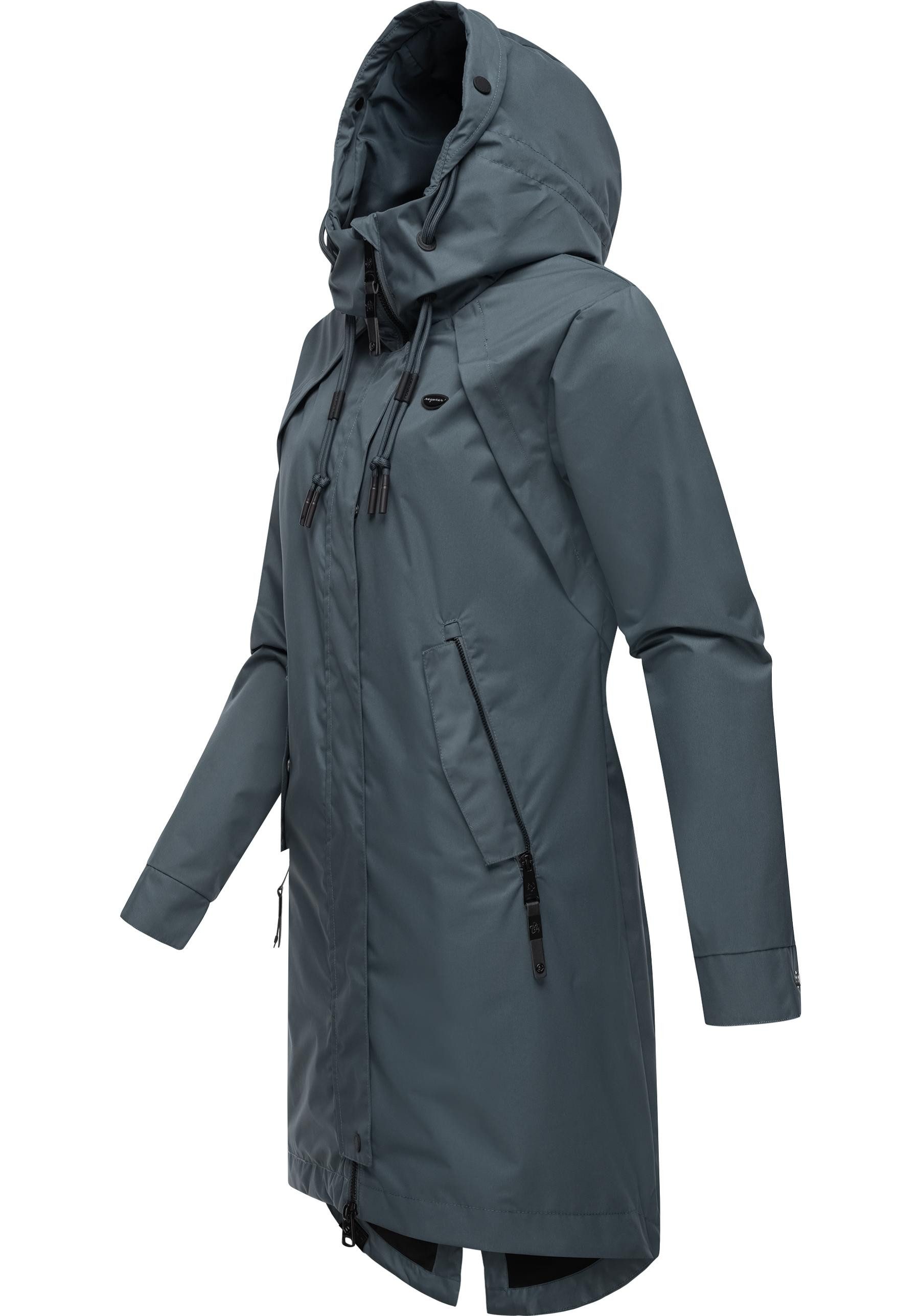 Ragwear Jerseymantel "Rejany", Wasserdichter Damen Parka für die Übergangsz günstig online kaufen