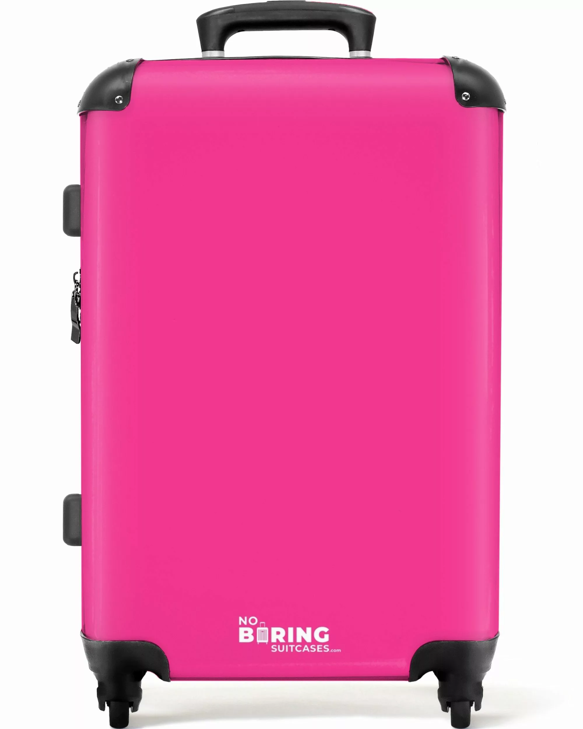 NoBoringSuitcases.com© Hartschalen-Trolley Rosa - Einfarbig 67 günstig online kaufen