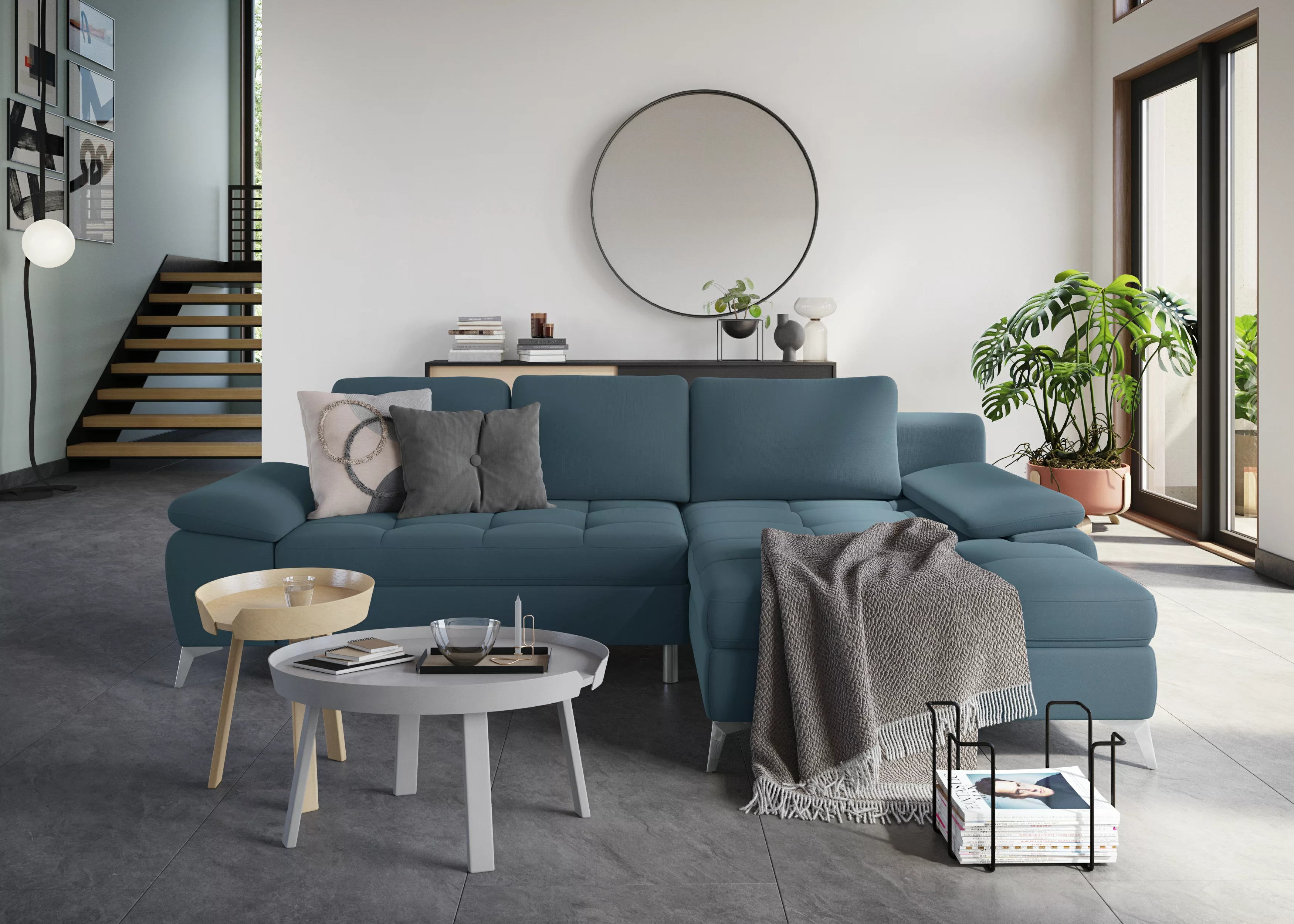 sit&more Ecksofa "Latigo L-Form", mit Recamiere, wahlweise mit Bettfunktion günstig online kaufen