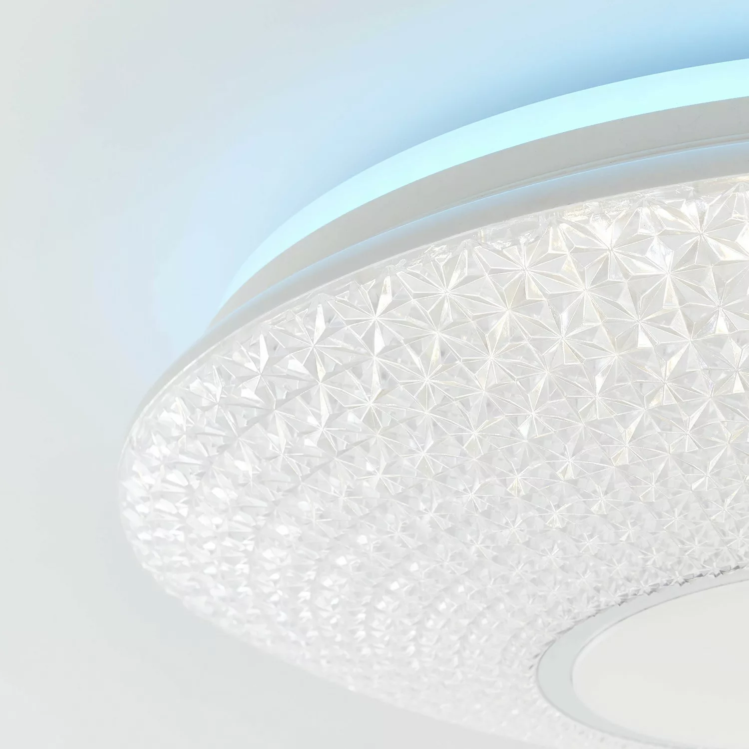 LED Deckenleuchte Lucian in Weiß 32W 3200lm günstig online kaufen